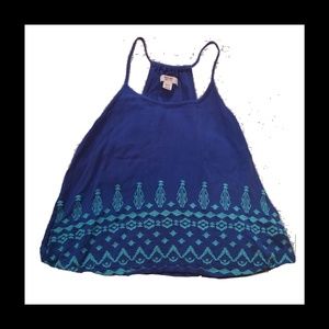 Mossimo XS boho tank